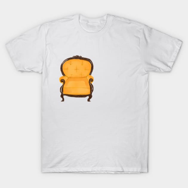 Fancy Chair T-Shirt by melissamiddle